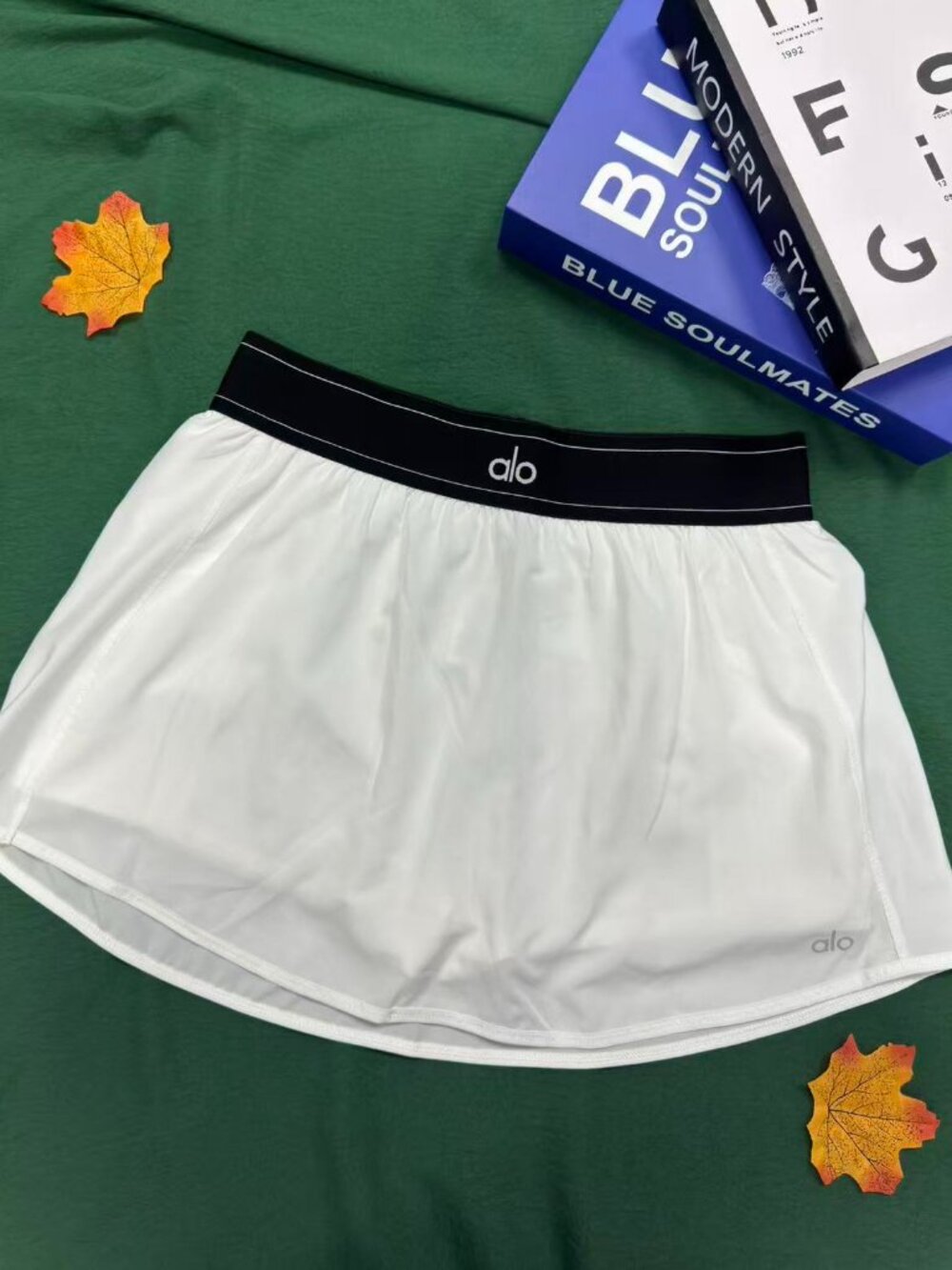 Everyday Athleisure Alo Yoga🏃‍♀️🏃‍Match Point Tennis Skirt White New With Tags